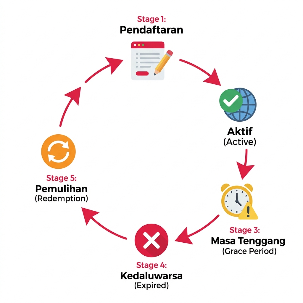 Siklus Hidup Domain .ID
